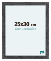 Como MDF Bilderrahmen 25x30cm Grau Gewischt Vorne Messe | Yourdecoration.de