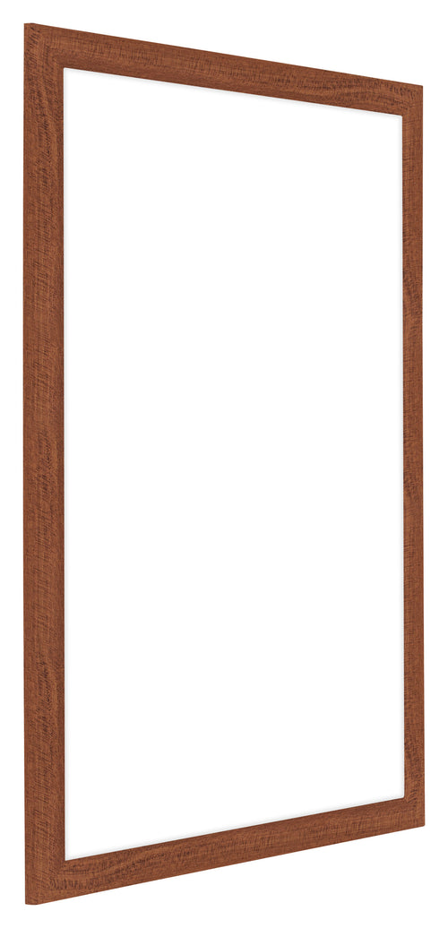 Como MDF Bilderrahmen 25x35cm Nussbaum Vorne Schrag | Yourdecoration.de