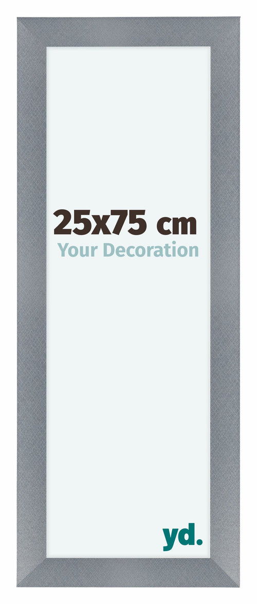 Como MDF Bilderrahmen 25x75cm Aluminium Gebeurstet Vorne Vorne | Yourdecoration.de