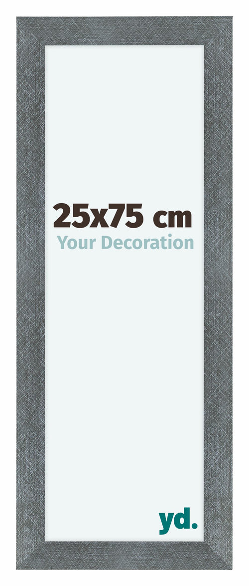 Como MDF Bilderrahmen 25x75cm Eisen Gewischt Vorne Vorne | Yourdecoration.de