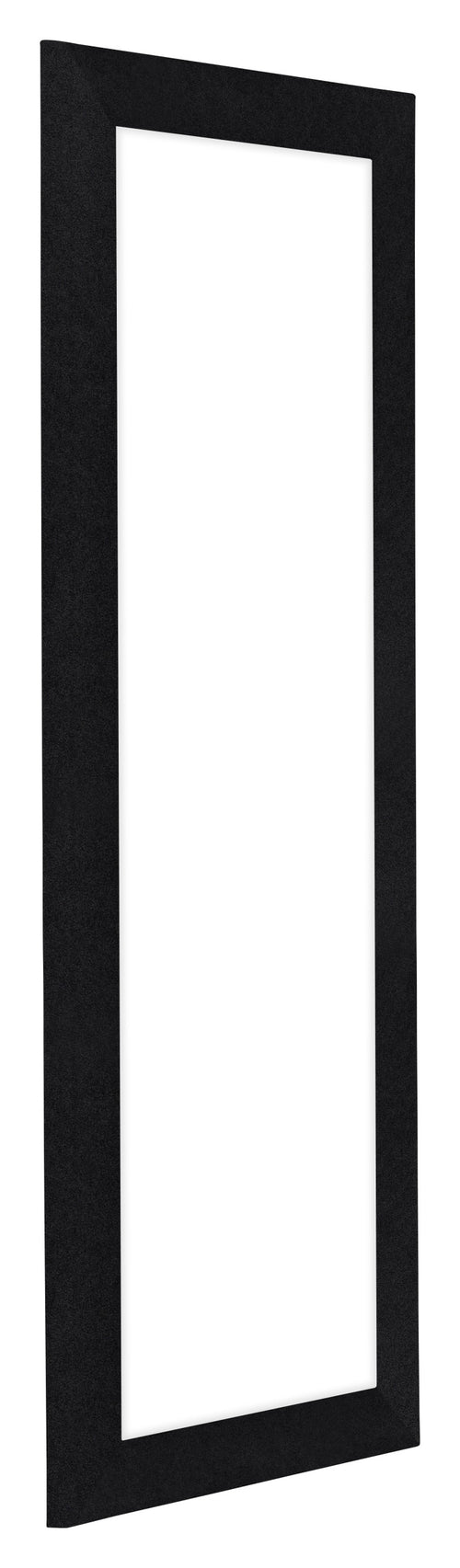 Como MDF Bilderrahmen 25x75cm Schwarz Matt Vorne Schrag | Yourdecoration.de