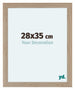 Como MDF Bilderrahmen 28x35cm Eiche Hell Vorne Messe | Yourdecoration.de