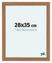 Como MDF Bilderrahmen 28x35cm Nussbaum Hell Vorne Messe | Yourdecoration.de