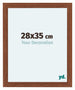 Como MDF Bilderrahmen 28x35cm Nussbaum Vorne Messe | Yourdecoration.de