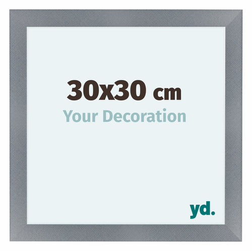 Como MDF Bilderrahmen 30x30cm Aluminium Geburstet Vorne Messe | Yourdecoration.de