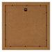 Como MDF Bilderrahmen 30x30cm Nussbaum Hell Ruckseite | Yourdecoration.de