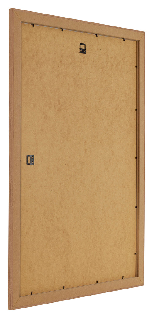 Como MDF Bilderrahmen 30x42cm Nussbaum Hell Ruckseite Schrag | Yourdecoration.de