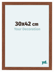 Como MDF Bilderrahmen 30x42cm Nussbaum Vorne Messe | Yourdecoration.de