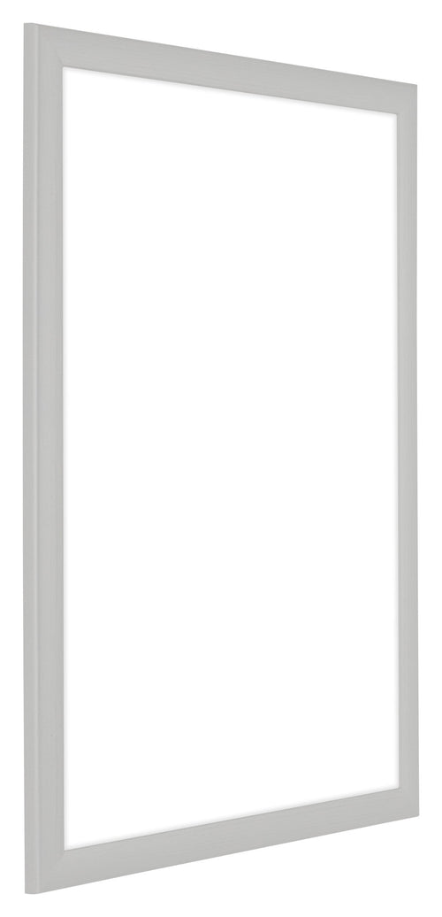 Como MDF Bilderrahmen 30x42cm Weiss Gemasert Vorne Schrag | Yourdecoration.de