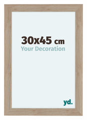 Como MDF Bilderrahmen 30x45cm Eiche Hell Vorne Messe | Yourdecoration.de