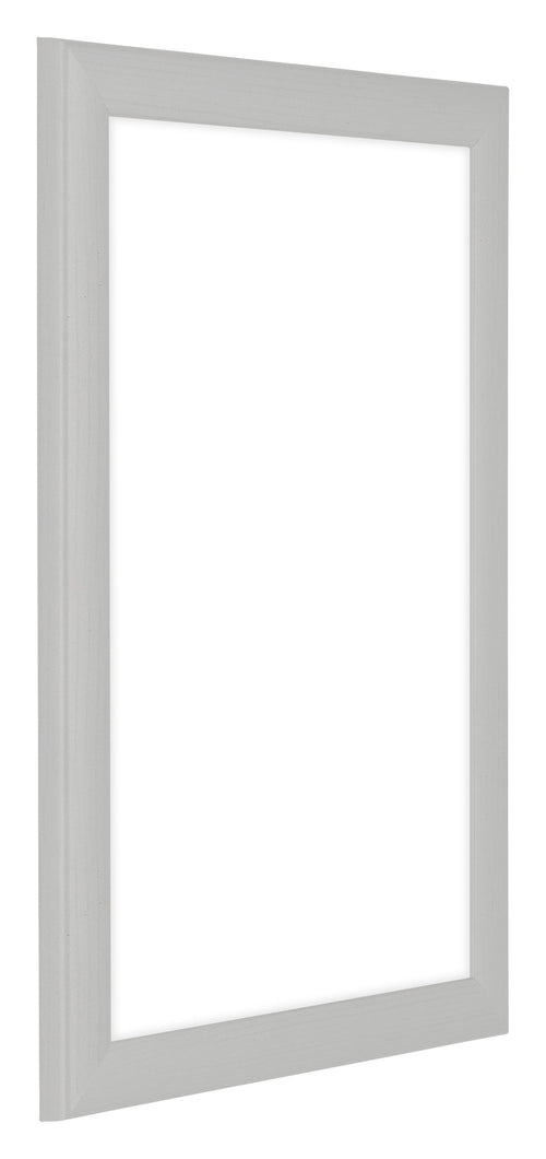 Como MDF Bilderrahmen 30x45cm Weiss Gemasert Vorne Schrag | Yourdecoration.de