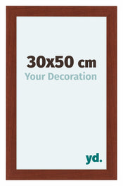 Como MDF Bilderrahmen 30x50cm Kirschbaum Vorne Messe | Yourdecoration.de