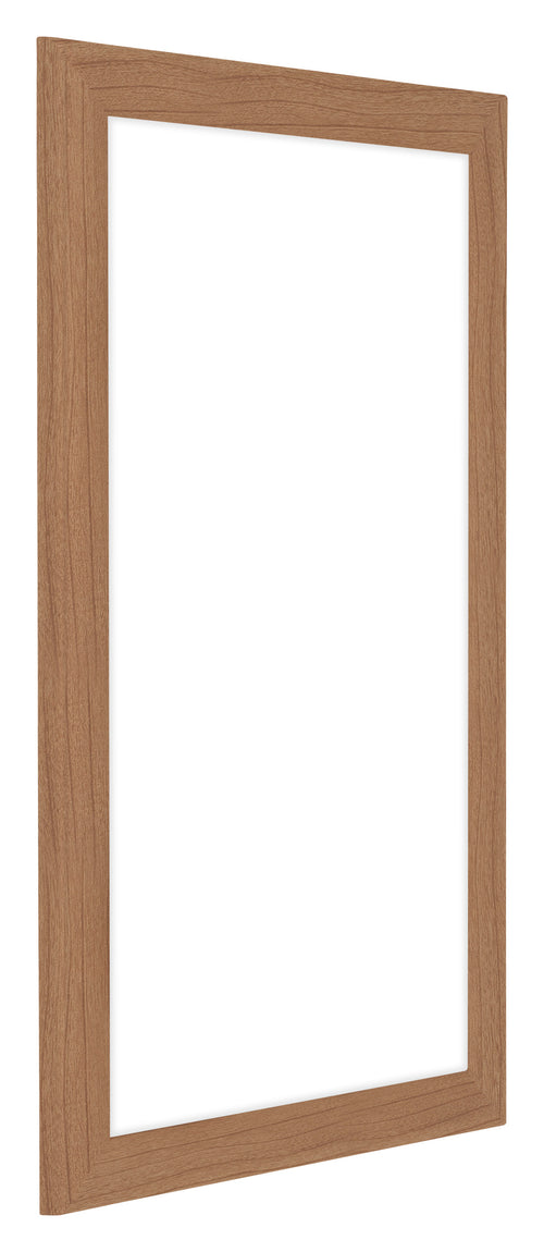 Como MDF Bilderrahmen 30x50cm Nussbaum Hell Vorne Schrag | Yourdecoration.de