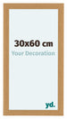 Como MDF Bilderrahmen 30x60cm Buche Vorne Messe | Yourdecoration.de