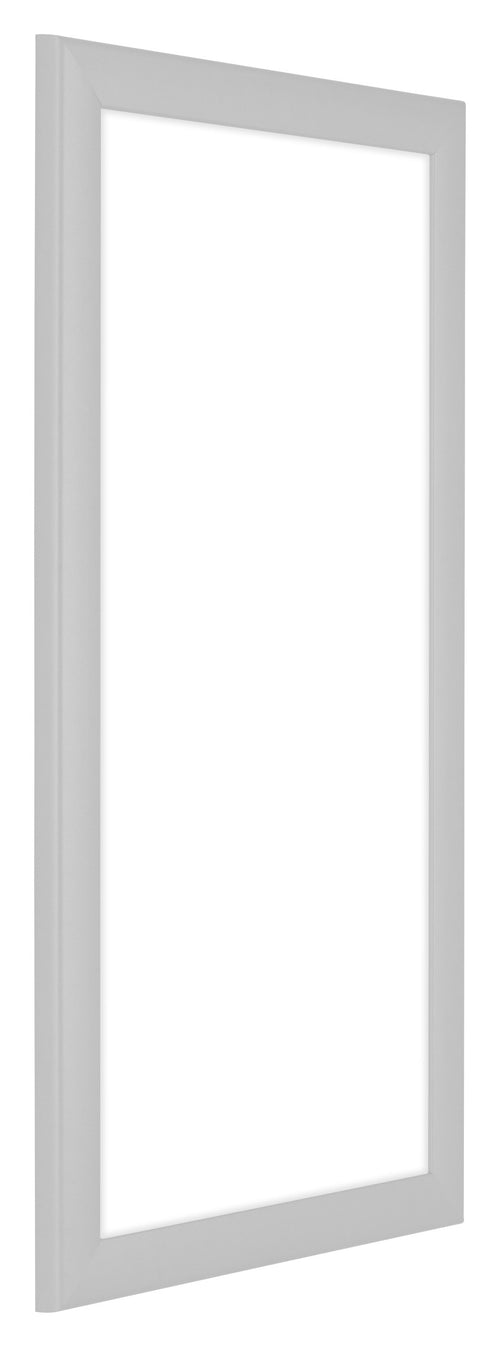 Como MDF Bilderrahmen 30x60cm Weiss Hochglanz Vorne Schrag | Yourdecoration.de