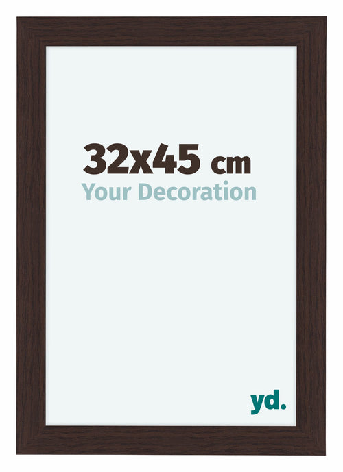 Como MDF Bilderrahmen 32x45cm Eiche Dunkel Vorne Vorne | Yourdecoration.de