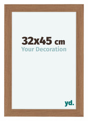 Como MDF Bilderrahmen 32x45cm Nussbaum Hell Vorne Vorne | Yourdecoration.de