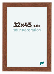 Como MDF Bilderrahmen 32x45cm Nussbaum Vorne Vorne | Yourdecoration.de