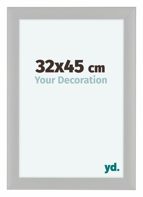 Como MDF Bilderrahmen 32x45cm Weiss Gemasert Vorne Vorne | Yourdecoration.de