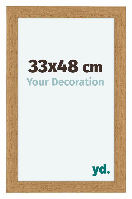 Como MDF Bilderrahmen 33x48cm Buche Vorne Vorne | Yourdecoration.de