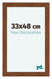 Como MDF Bilderrahmen 33x48cm Eiche Rustikal Vorne Vorne | Yourdecoration.de