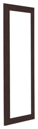 Como MDF Bilderrahmen 33x98cm Eiche Dunkel Vorne Schrag | Yourdecoration.de