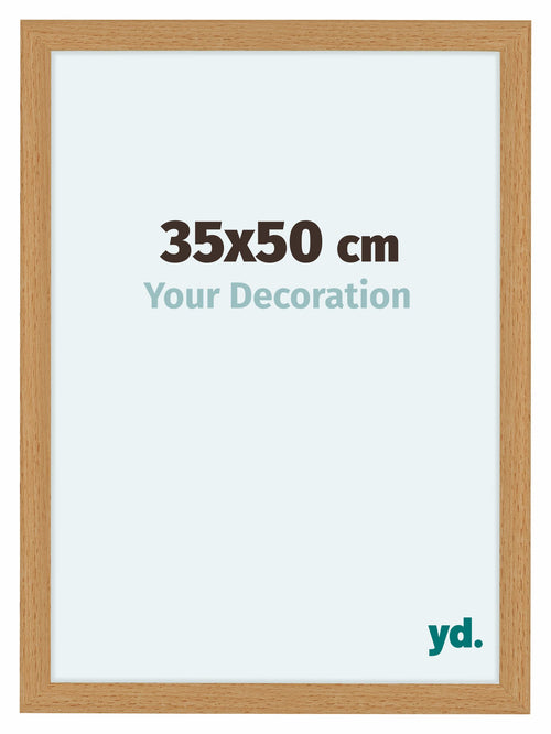 Como MDF Bilderrahmen 35x50cm Buche Vorne Messe | Yourdecoration.de