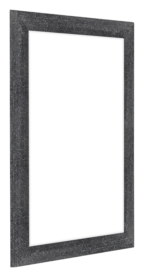 Como MDF Bilderrahmen 36x48cm Grau Gewischt Vorne Schrag | Yourdecoration.de