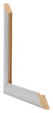 Como MDF Bilderrahmen 37 5x98cm Silber Matt Querschnitte | Yourdecoration.de
