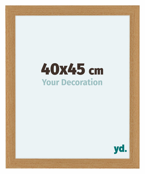 Como MDF Bilderrahmen 40x45cm Buche Vorne Messe | Yourdecoration.de