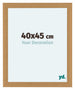 Como MDF Bilderrahmen 40x45cm Buche Vorne Messe | Yourdecoration.de