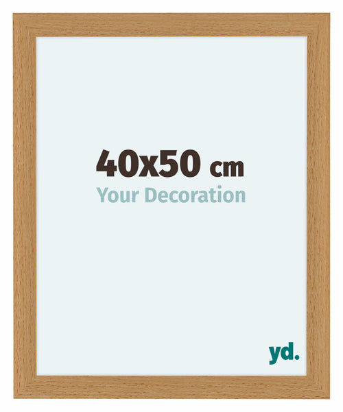 Como MDF Bilderrahmen 40x50cm Buche Vorne Messe | Yourdecoration.de