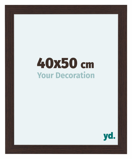 Como MDF Bilderrahmen 40x50cm Eiche Dunkel Vorne Messe | Yourdecoration.de