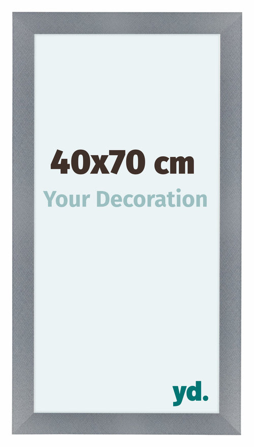 Como MDF Bilderrahmen 40x70cm Aluminium Geburstet Vorne Messe | Yourdecoration.de