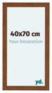 Como MDF Bilderrahmen 40x70cm Eiche Rustiek Vorne Messe | Yourdecoration.de