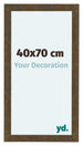 Como MDF Bilderrahmen 40x70cm Gold Antik Vorne Messe | Yourdecoration.de