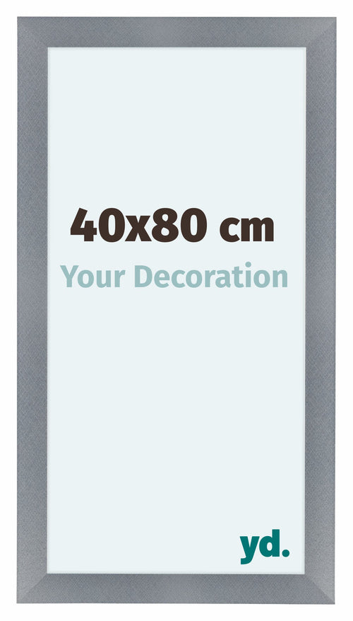 Como MDF Bilderrahmen 40x80cm Aluminium Geburstet Vorne Messe | Yourdecoration.de