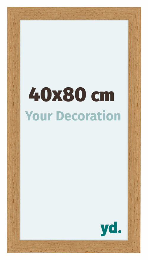 Como MDF Bilderrahmen 40x80cm Buche Vorne Messe | Yourdecoration.de