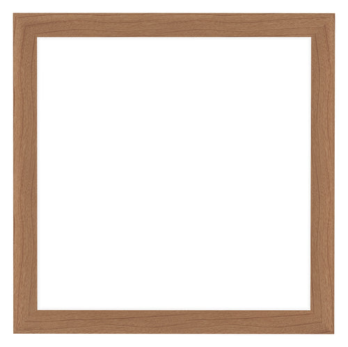 Como MDF Bilderrahmen 45x45cm Nussbaum Hell Vorne | Yourdecoration.de