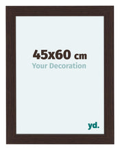 Como MDF Bilderrahmen 45x60cm Eiche Dunkel Vorne Messe | Yourdecoration.de