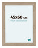 Como MDF Bilderrahmen 45x60cm Eiche Hell Vorne Messe | Yourdecoration.de