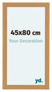 Como MDF Bilderrahmen 45x80cm Buche Vorne Messe | Yourdecoration.de