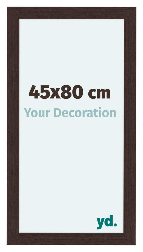 Como MDF Bilderrahmen 45x80cm Eiche Dunkel Vorne Messe | Yourdecoration.de