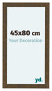 Como MDF Bilderrahmen 45x80cm Gold Antik Vorne Messe | Yourdecoration.de