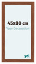 Como MDF Bilderrahmen 45x80cm Nussbaum Vorne Messe | Yourdecoration.de