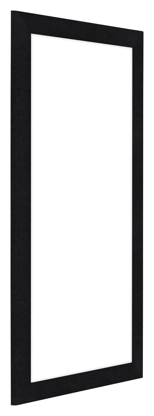 Como MDF Bilderrahmen 45x80cm Schwarz Matt Vorne Schrag | Yourdecoration.de