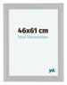 Como MDF Bilderrahmen 46x61cm Weiss Matt Vorne Vorne | Yourdecoration.de