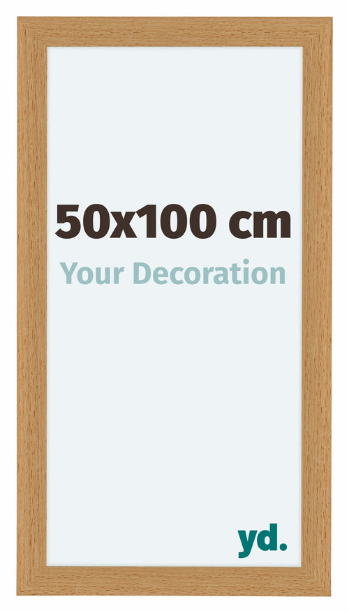 Como MDF Bilderrahmen 50x100cm Buche Vorne Vorne | Yourdecoration.de