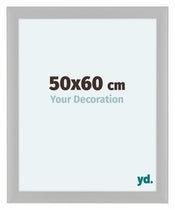 Como MDF Bilderrahmen 50x60cm Weiss Gemasert Vorne Messe | Yourdecoration.de