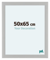 Como MDF Bilderrahmen 50x65cm Weiss Gemasert Vorne Messe | Yourdecoration.de